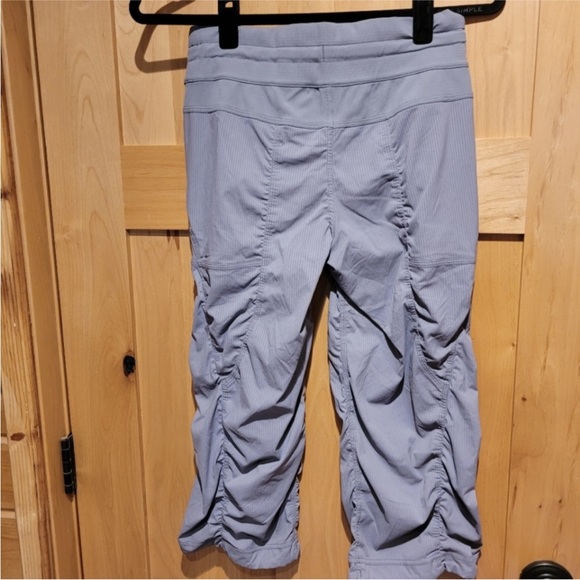 Lululemon Dance Studio Cropped Pants Gray Sz 4 - Picture 2 of 6